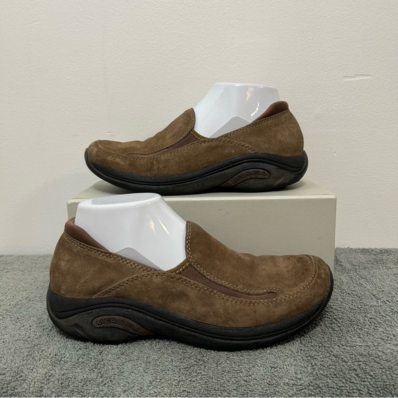 Merrell Treviso Moc II Leather Suede Slip On Loafers - Picture 1 of 11